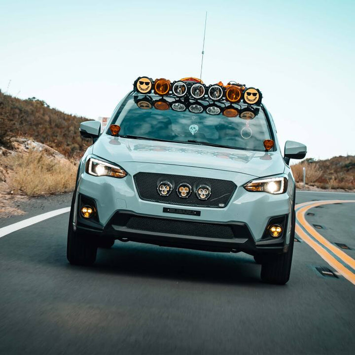 KC HiLiTES FLEX ERA 3 Dual Mode SAE Fog Lights - 2-Light Master Kit - Bull Strap