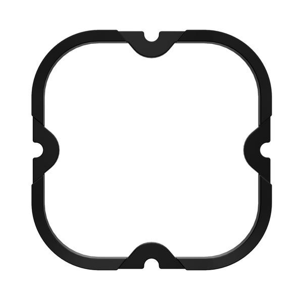 KC HiLiTES FLEX ERA 4 Color Bezel Ring Black (ea) - Bull Strap