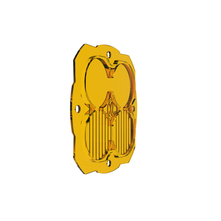 KC HiLiTES FLEX ERA 4 Performance Yellow Combo Beam Lens - Bull Strap