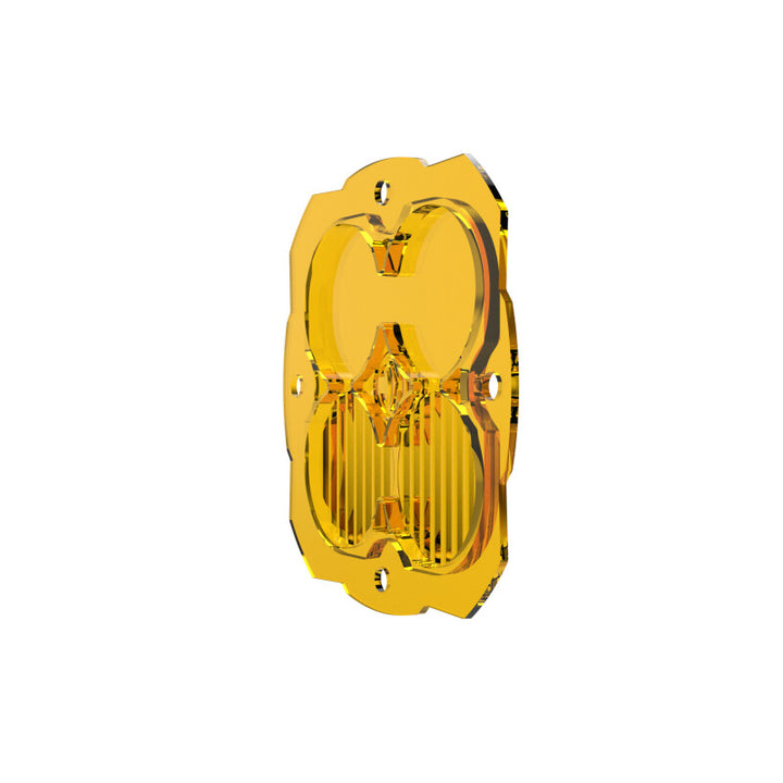KC HiLiTES FLEX ERA 4 Performance Yellow Combo Beam Lens - Bull Strap