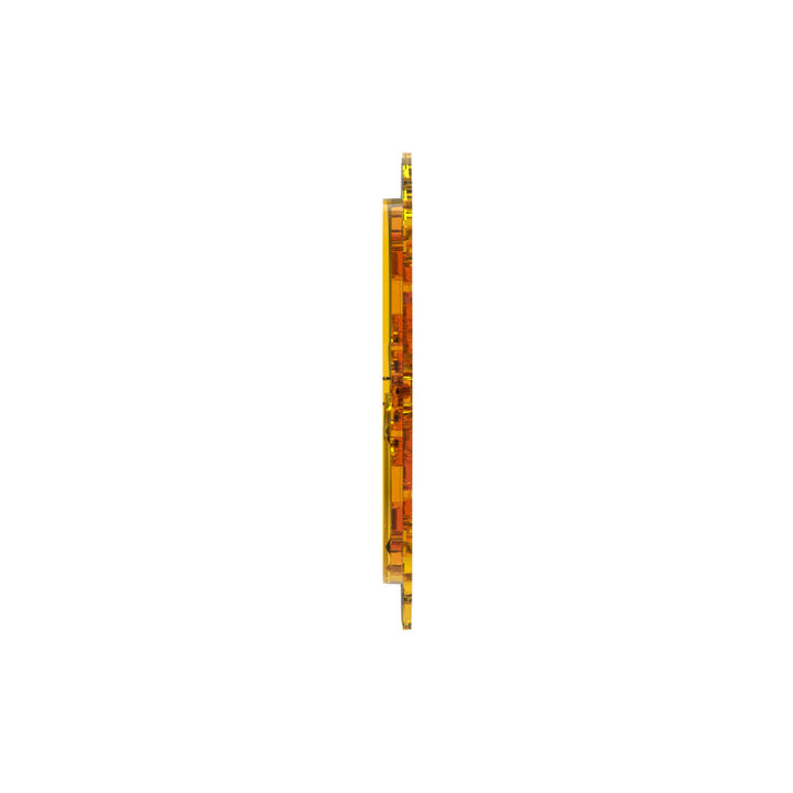 KC HiLiTES FLEX ERA 4 Performance Yellow Combo Beam Lens - Bull Strap