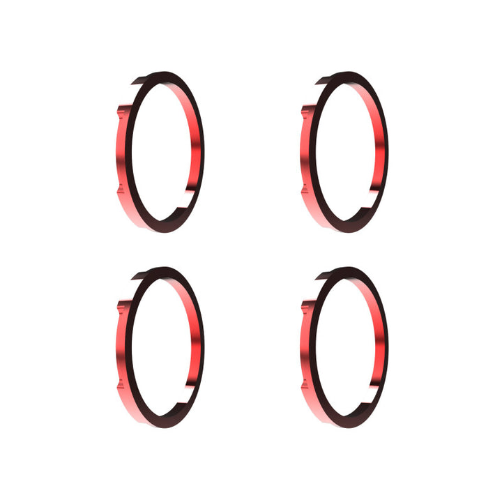 KC HiLiTES FLEX ERA LED Light Bar Bezel Kit for 10in. Segments - Red - Bull Strap