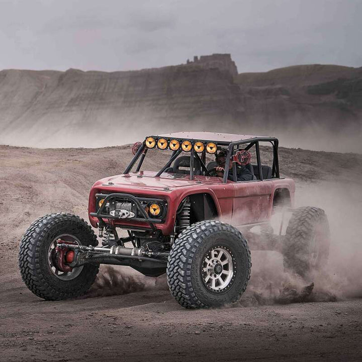 KC HiLiTES Gravity Titan LED Light Bar - 39in. (6-Light) - Bull Strap