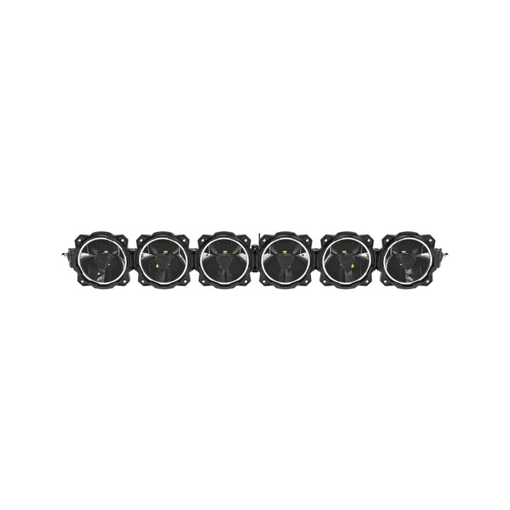 KC HiLiTES Gravity Titan LED Light Bar - 39in. (6-Light) - Bull Strap