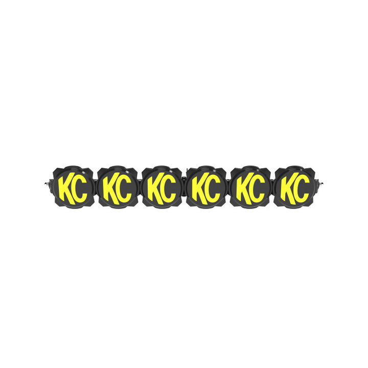 KC HiLiTES Gravity Titan LED Light Bar - 39in. (6-Light) - Bull Strap