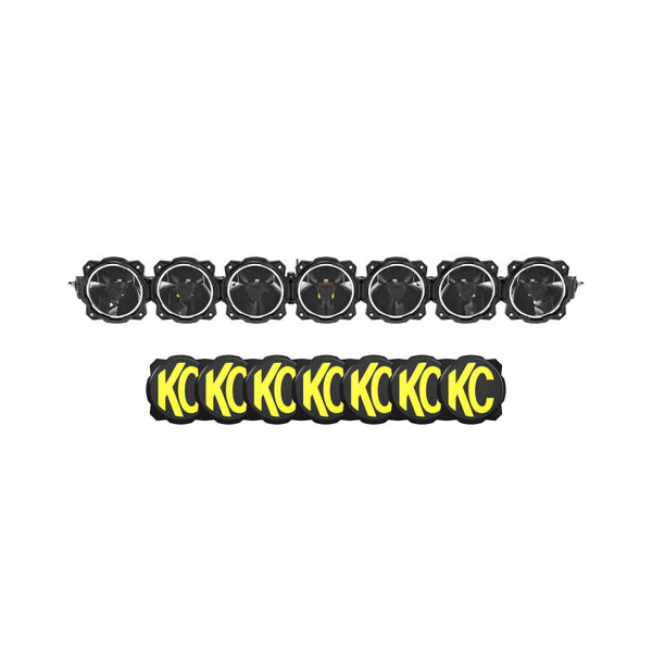 KC HiLiTES Gravity Titan LED Light Bar - 45in. (7-Light) - Bull Strap