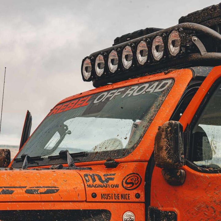 KC HiLiTES Gravity Titan LED Light Bar - 45in. (7-Light) - Bull Strap