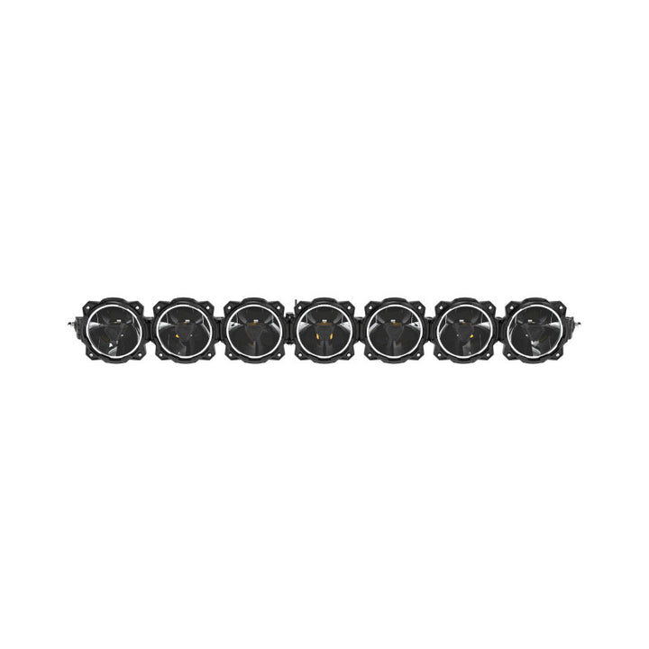 KC HiLiTES Gravity Titan LED Light Bar - 45in. (7-Light) - Bull Strap
