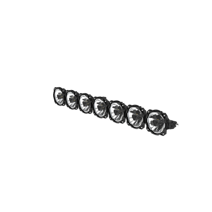 KC HiLiTES Gravity Titan LED Light Bar - 45in. (7-Light) - Bull Strap