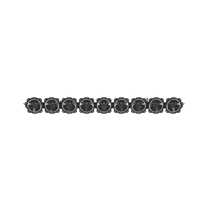 KC HiLiTES Gravity Titan LED Light Bar - 57in. (9-Light) - Bull Strap