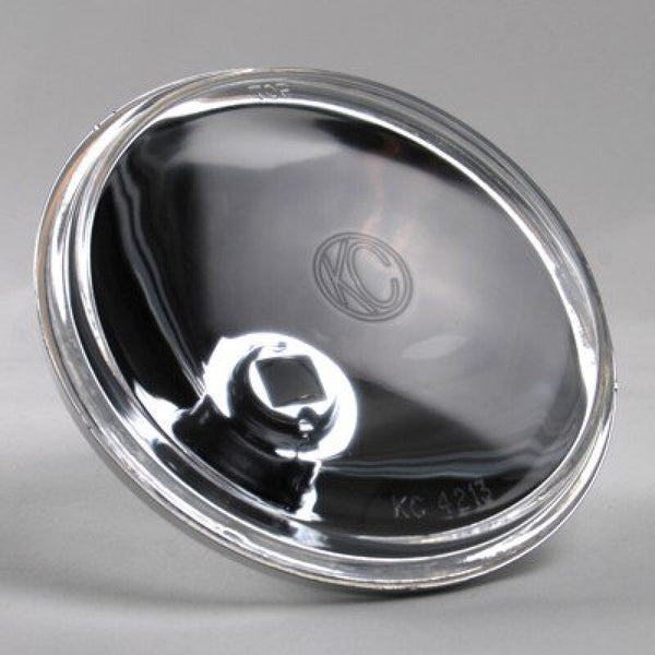 KC HiLiTES Replacement Lens/Reflector for 6in. Halogen Lights (Spot Beam) - Single - Bull Strap