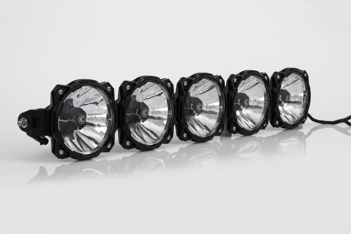 KC HiLiTES Universal 32in. Pro6 Gravity LED 5-Light 100w Combo Beam Light Bar (No Mount) - Bull Strap