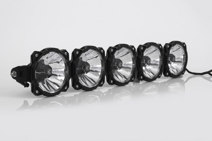 KC HiLiTES Universal 32in. Pro6 Gravity LED 5-Light 100w Combo Beam Light Bar (No Mount) - Bull Strap
