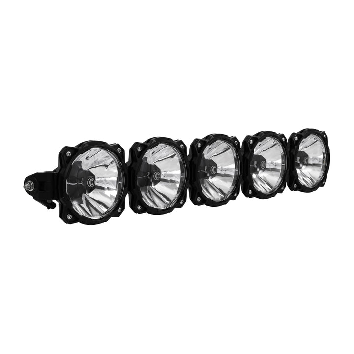 KC HiLiTES Universal 32in. Pro6 Gravity LED 5-Light 100w Combo Beam Light Bar (No Mount) - Bull Strap