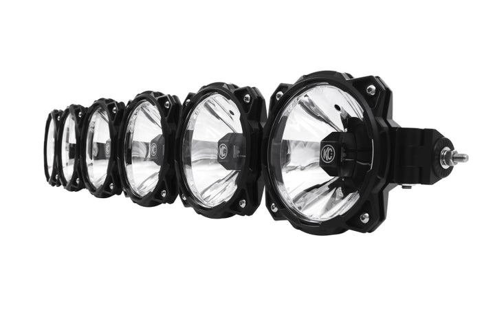 KC HiLiTES Universal 39in. Pro6 Gravity LED 6-Light 120w Combo Beam Light Bar (No Mount) - Bull Strap