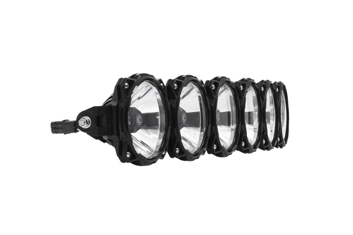 KC HiLiTES Universal 39in. Pro6 Gravity LED 6-Light 120w Combo Beam Light Bar (No Mount) - Bull Strap