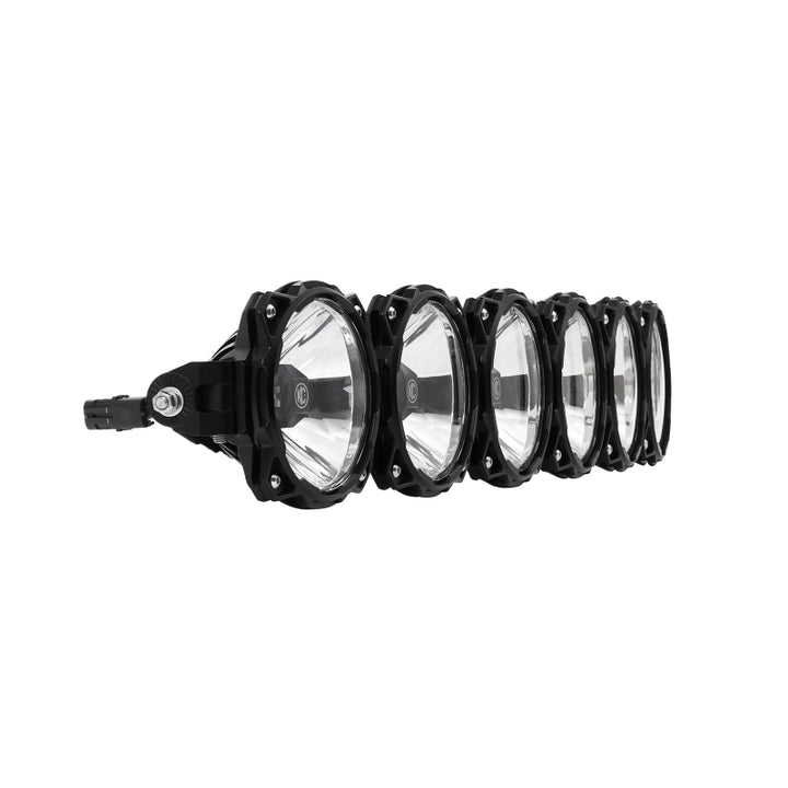 KC HiLiTES Universal 39in. Pro6 Gravity LED 6-Light 120w Combo Beam Light Bar (No Mount) - Bull Strap