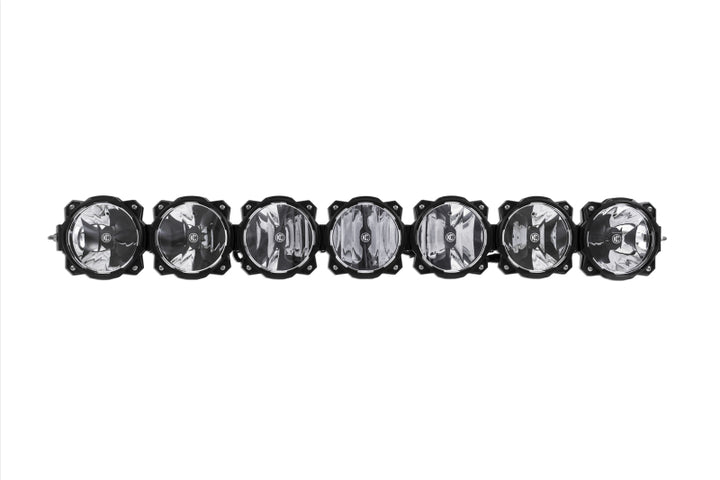 KC HiLiTES Universal 45in. Pro6 Gravity LED 7-Light 140w Combo Beam Light Bar (No Mount) - Bull Strap