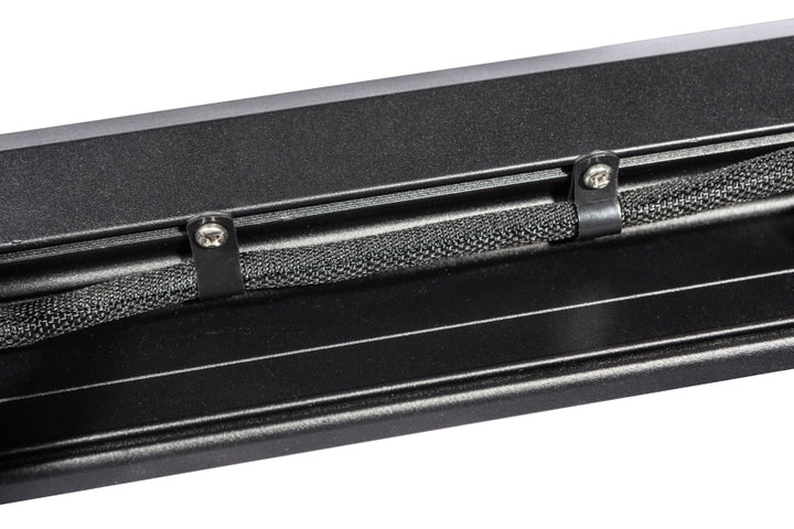 KC HiLiTES Universal 50in. Overhead Xross Bar Light Mount (Bar Only/Req. Mount Brackets) - Black - Bull Strap