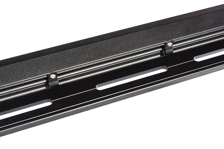 KC HiLiTES Universal 50in. Overhead Xross Bar Light Mount (Bar Only/Req. Mount Brackets) - Black - Bull Strap