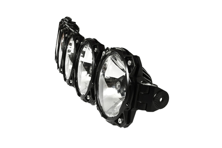 KC HiLiTES Universal 50in. Pro6 Gravity LED 8-Light 160w Combo Beam Radius Light Bar - Bull Strap