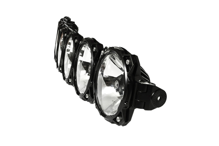 KC HiLiTES Universal 50in. Pro6 Gravity LED 8-Light 160w Combo Beam Radius Light Bar - Bull Strap