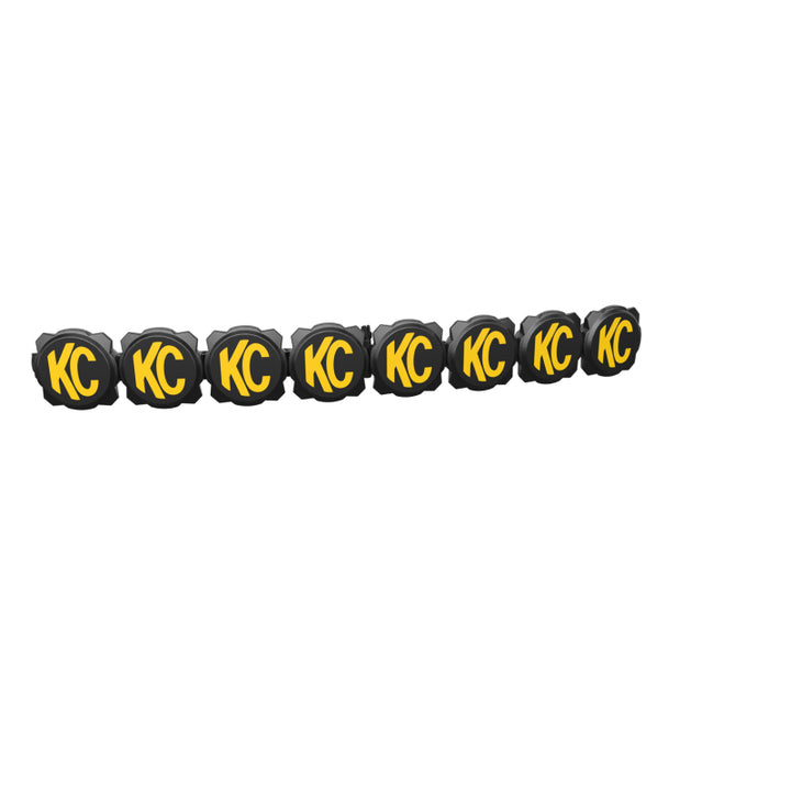 KC HiLiTES Universal 50in. Pro6 Gravity LED 8-Light 160w Combo Beam Radius Light Bar - Bull Strap