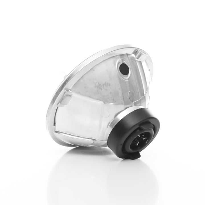 KC HiLiTES Universal/97-06 Jeep TJ 7in. Halogen H4 DOT Headlight 55/60w Lexan (Pair Pack System) - Bull Strap