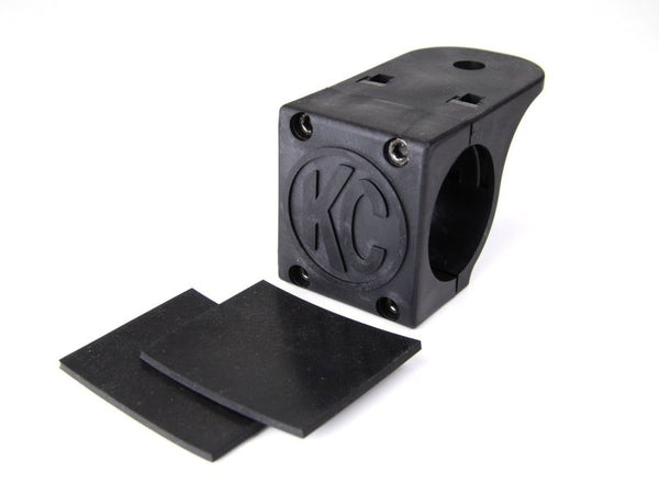 KC HiLiTES Universal Tube Clamp Light Mount Bracket / 1.75in. to 2in. Bar (Single) - Bull Strap