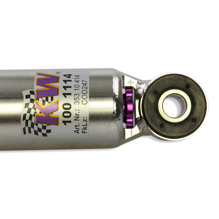 KW Coilover Kit V3 Audi A4 S4 (8K/B8) w/o electronic dampening controlSedan FWD + Quattro - Bull Strap