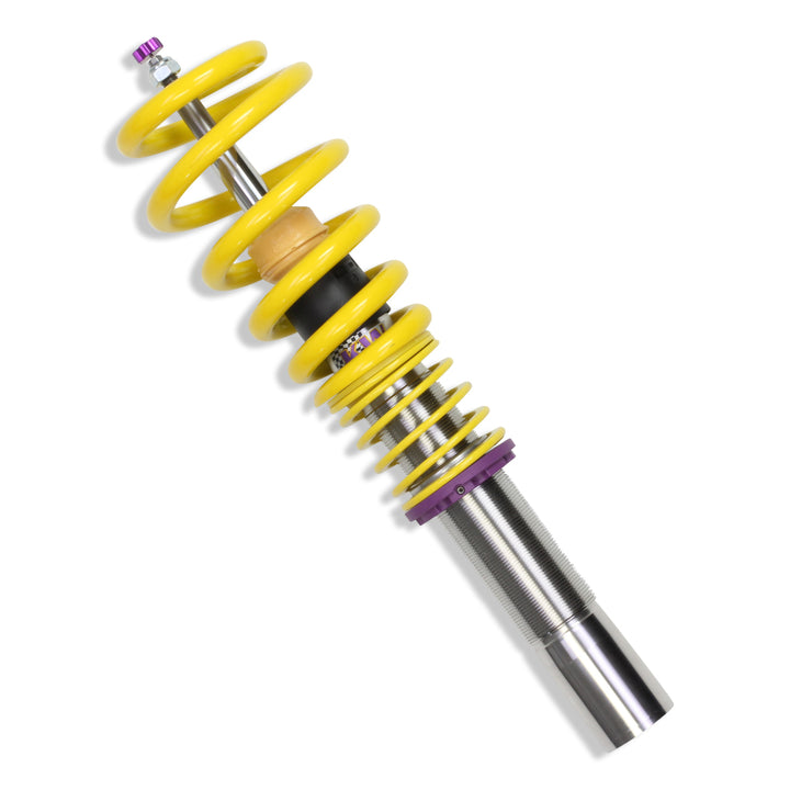 KW Coilover Kit V3 Audi A4 S4 (8K/B8) w/o electronic dampening controlSedan FWD + Quattro - Bull Strap