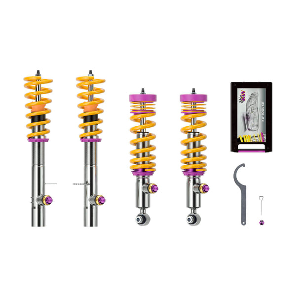 KW Coilover Kit V4 Bundle 2020 BMW X5/X6 M (F95) (Including Competition) - Bull Strap