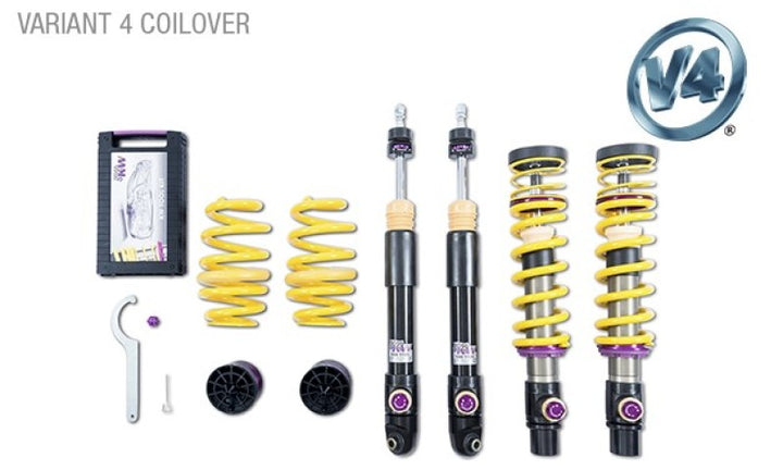 KW Coilover Kit V4 Bundle 2020 BMW X5/X6 M (F95) (Including Competition) - Bull Strap