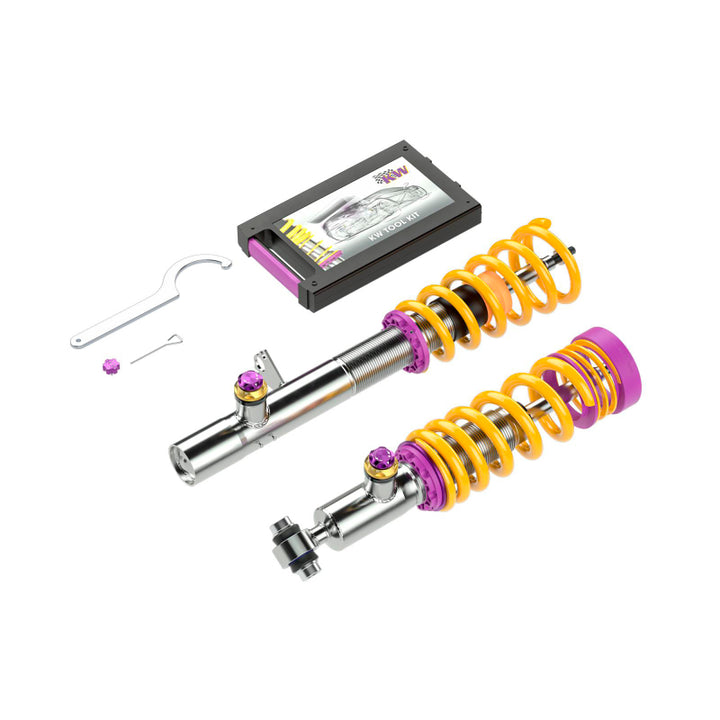 KW Coilover Kit V4 Bundle 2020 BMW X5/X6 M (F95) (Including Competition) - Bull Strap
