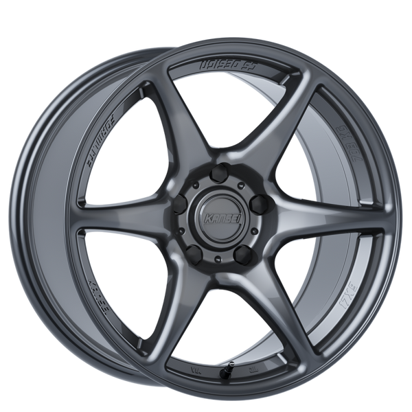 Kansei K11G Tandem 18x10.5in / 5x114.3 BP / 12mm Offset / 73.1mm Bore - Gunmetal Wheel - Bull Strap