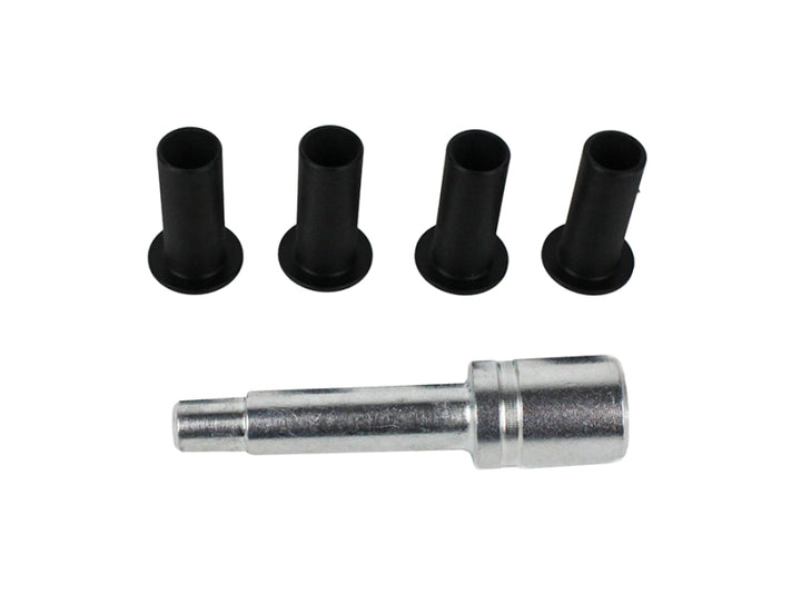 Kentrol Jeep CJ/ YJ/ TJ Door Hinge Liner - Textured Black - Bull Strap