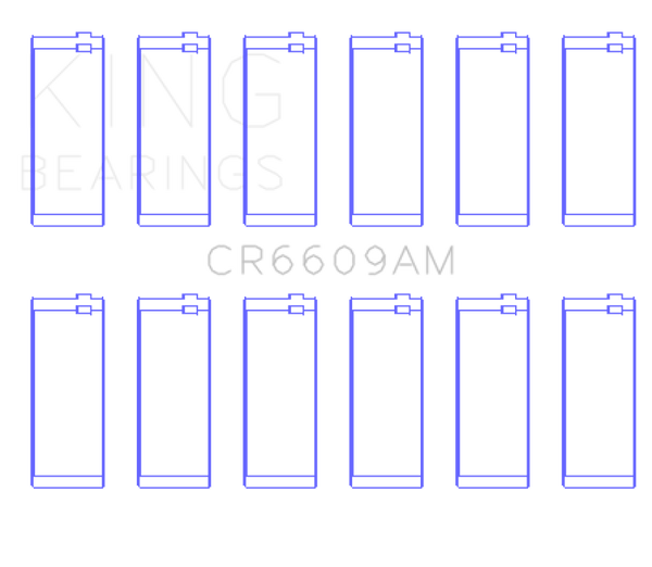 King Engine Bearings BMW M30/M32/B35 Performance Rod Bearing Set - Bull Strap