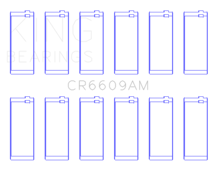 King Engine Bearings BMW M30/M32/B35 Performance Rod Bearing Set - Bull Strap