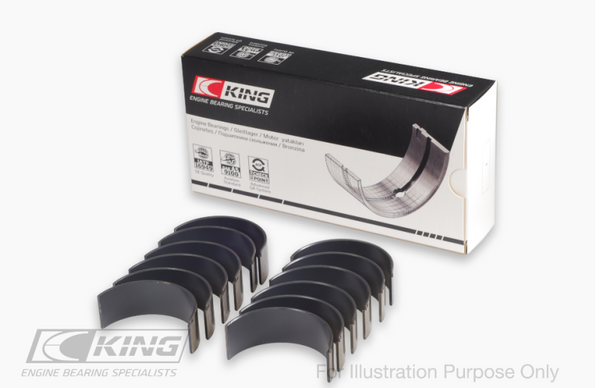 King Engine Bearings Ford Ecoboost 3.5L V6 Connecting Rod Bearing Set - Bull Strap