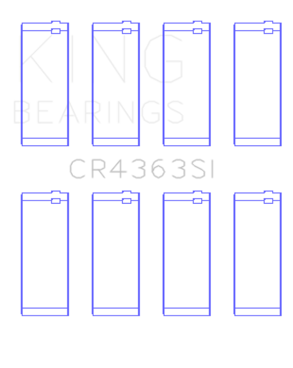 King Engine Bearings GM 134 DOHC Ecotec 2.2L Connecting Rod Bearings - (Set of 4) - Bull Strap