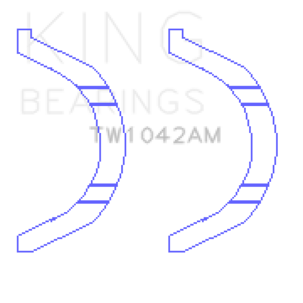 King Engine Bearings Nissan VR38DETT/VQ35AHR/VQ37HR Thrust Washer Set - Bull Strap