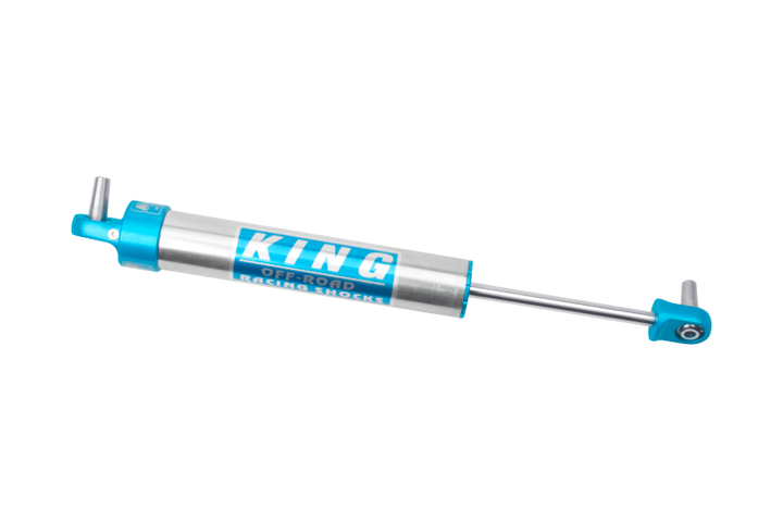 King Shocks 2017+ Ford F-250/F-350 4WD Front 2.0 Dia Steering Stabilizer (Each) - Bull Strap
