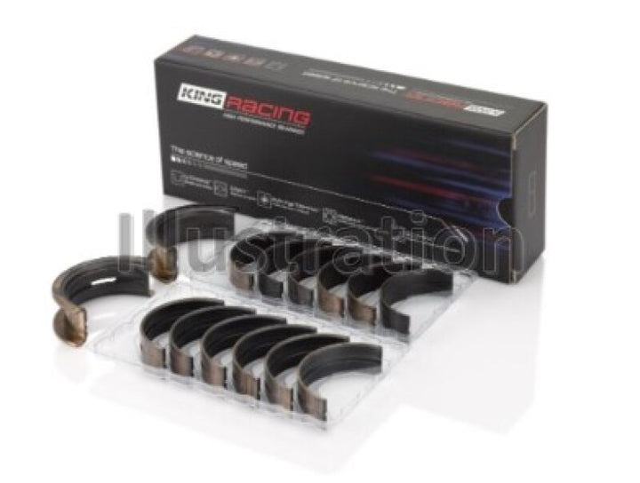 King Engine Bearings Subaru EZ30/EZ30D Performance Main Bearing Set - Size STDX - Bull Strap