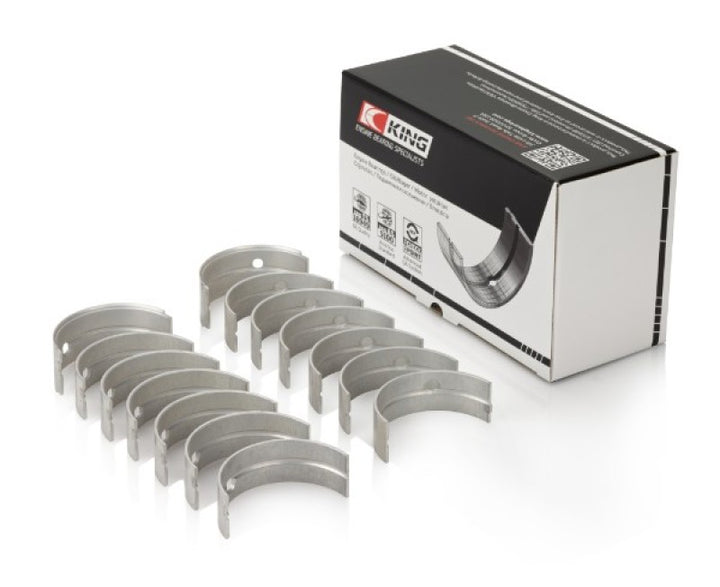 King Engine Bearings Toyota 2M/4M/5ME/5MGE/7MGE/7MGTE Main Bearing Set - Size STD - Bull Strap
