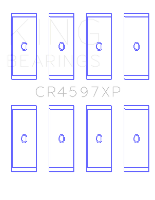 King Engine Bearings Volkswagen 2.0L FSI/TFSI Performance Rod Bearing Set - Size STD - Bull Strap