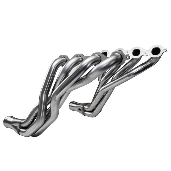 Kooks 16+ Cadillac CTS-V LT4 6.2L 1-7/8in x 3in SS Longtube Headers w/Green Catted Connection Pipes - Bull Strap