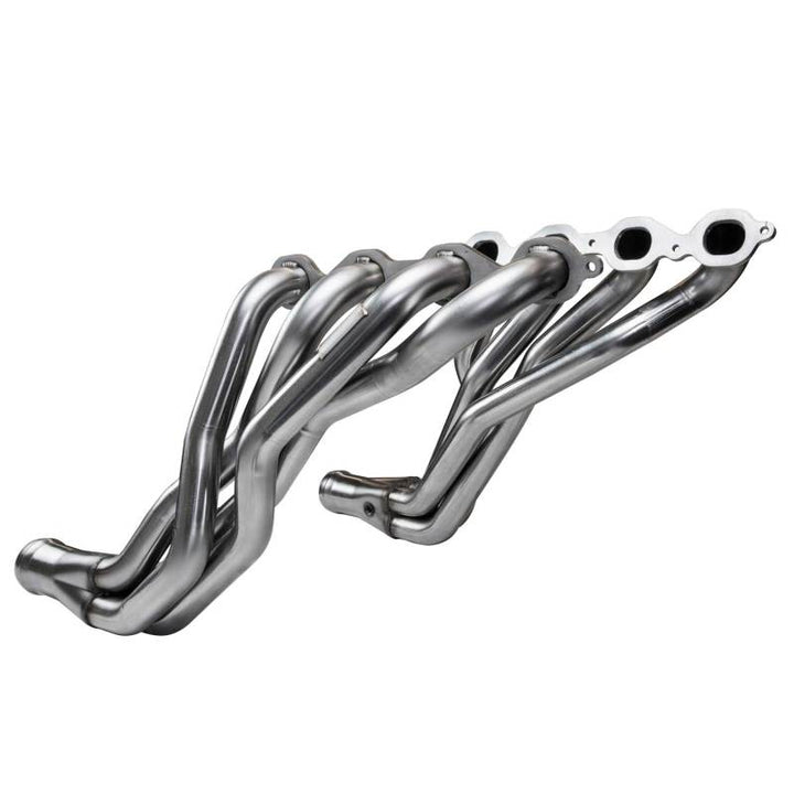 Kooks 16+ Cadillac CTS-V LT4 6.2L 1-7/8in x 3in SS Longtube Headers w/Green Catted Connection Pipes - Bull Strap