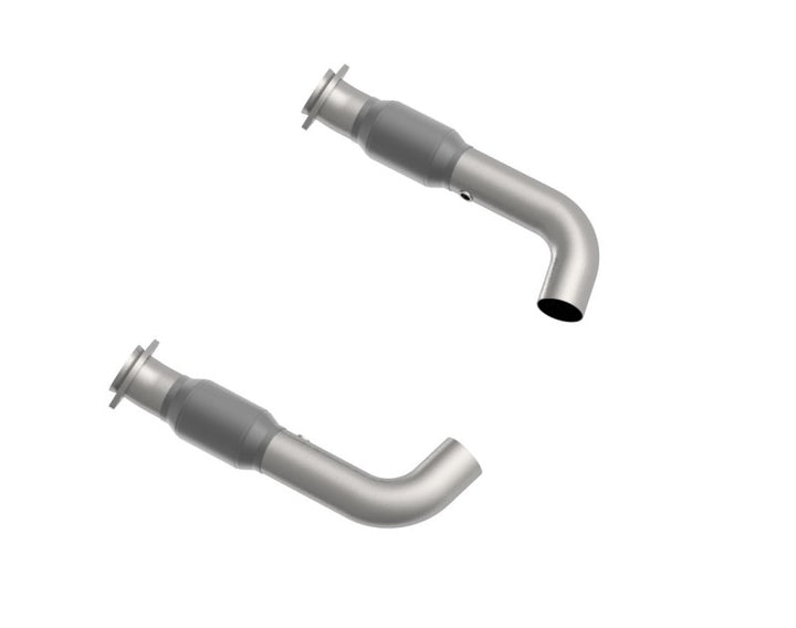 Kooks 2015 Ford Mustang GT 3in GREEN Cat Dual Conn. Pipes that go to OEM Out. SS - Bull Strap