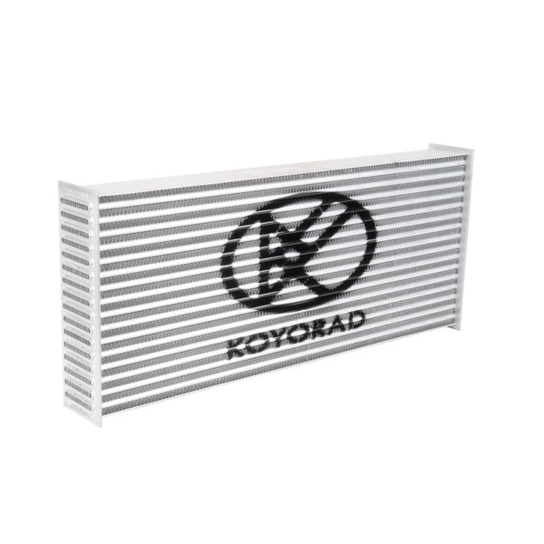Koyo Universal Aluminum HyperCore Intercooler Core (24in. X 10in. X 2.5in.) - Bull Strap