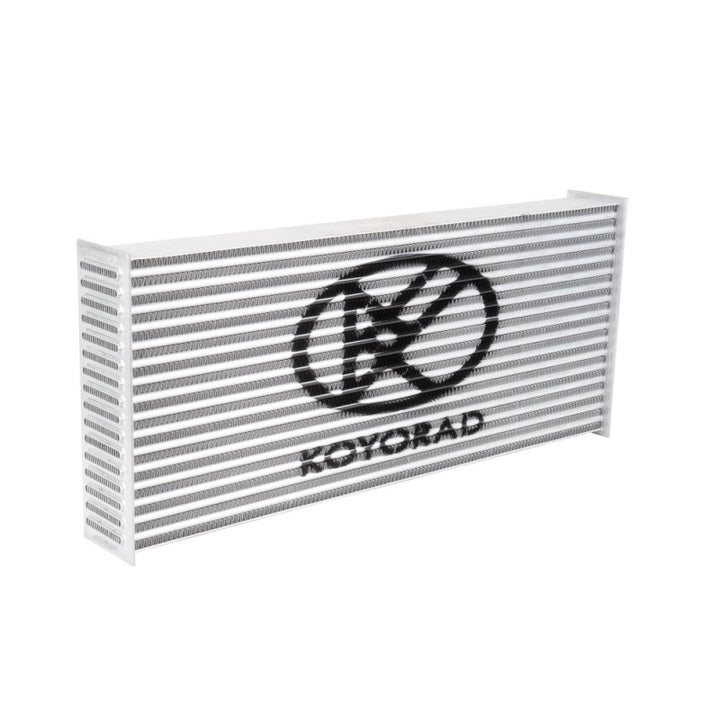 Koyo Universal Aluminum HyperCore Intercooler Core (24in. X 10in. X 2.5in.) - Bull Strap